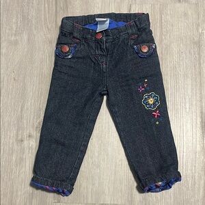 Krickets Embroidered Kids Denim Jeans 18M